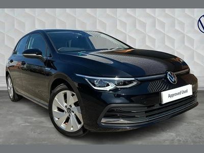Used VW Golf VIII Style 128 HP (94 kW) 2021 Black Hatchback