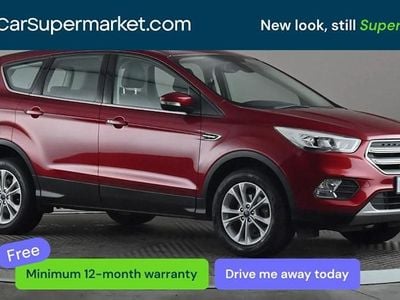Begagnad Ford Kuga Titanium 150 HK (110 kW) 2018 Röd SUV