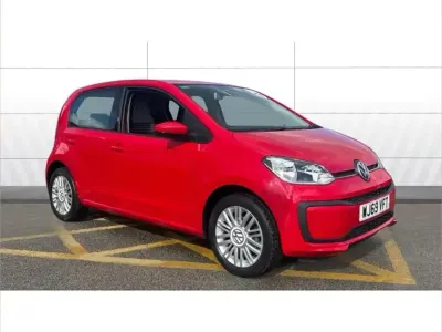 Used VW up! Edition 60 HP (44 kW) 2019 Red Hatchback