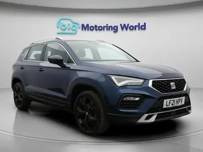 Używany Seat Ateca SE Technology 150 KM (110 kW) 2021 Niebieski SUV