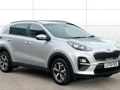 Used Kia Sportage 130 HP (95 kW) 2021 Silver SUV