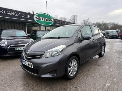 Grey Used 2013 Toyota Yaris Hatchback | £6,495 (Fair price)