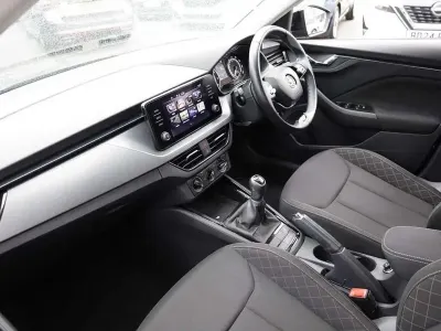 Gebraucht Skoda Scala SE 108 PS (79 kW) 2021 Schwarz Kleinwagen