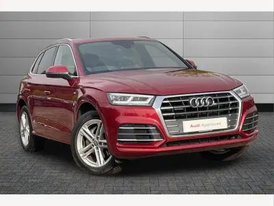 Used Audi Q5 S-Line 252 HP (185 kW) 2018 Red SUV