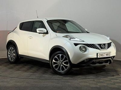 Used Nissan Juke Tekna 2017 White SUV