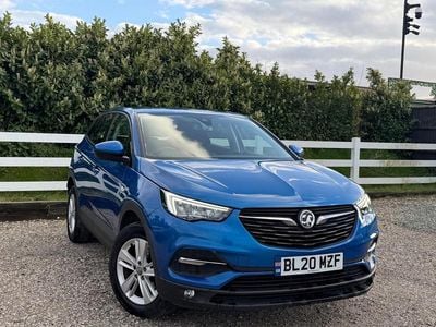 Used Vauxhall Grandland X S 130 HP (95 kW) 2020 Blue SUV