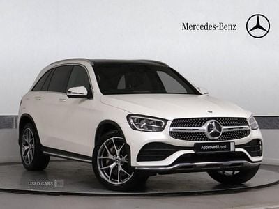 Used Mercedes GLC220 AMG Line Premium 2022 White Estate