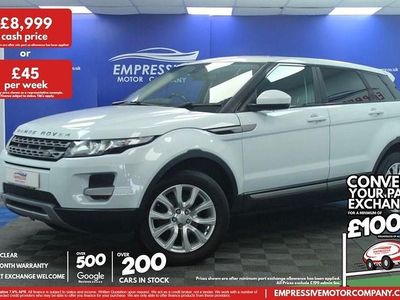 Used Land Rover Range Rover evoque Pure 150 HP (110 kW) 2015 White SUV