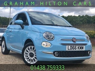 used Fiat 500 1.2 LOUNGE 3d 69 BHP 2 KEYS, 4 SERVICES, HPI CLEAR