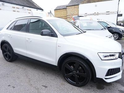 White Used 2017 Audi Q3 Black Edition SUV | £14,000 (Fair price)