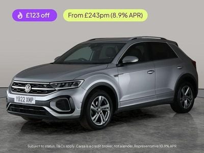 Silver Used 2022 VW T-Roc R-line SUV | £19,516 (Good price)