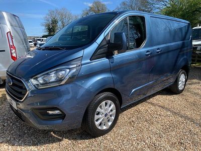 Used Ford Transit Custom Limited 130 HP (95 kW) 2020 Blue Van