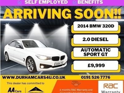 used BMW 320 Gran Turismo 3 Series 2.0L D SPORT 5d AUTO 181 BHP