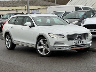 White Used 2018 Volvo V90 CC Ocean Race Estate | £21,495