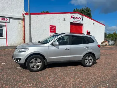 Used Hyundai Santa Fe Premium 197 HP (144 kW) 2012 Silver SUV