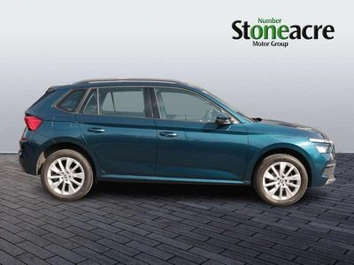 Used Skoda Kamiq SE 116 HP (85 kW) 2020 Blue SUV
