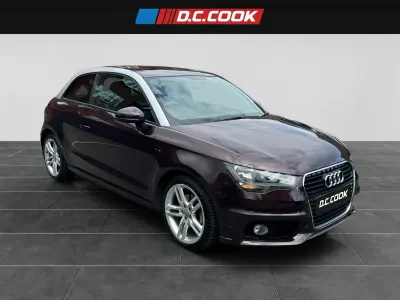 Used Audi A1 S-Line 105 HP (77 kW) 2012 Red Hatchback