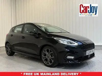 Used Ford Fiesta ST-Line 125 HP (91 kW) 2019 Black Hatchback
