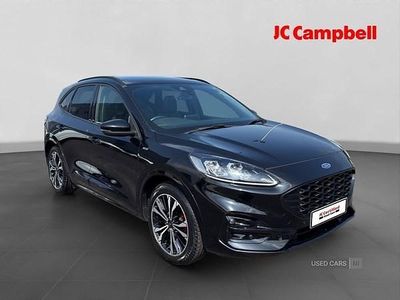 Black Used 2021 Ford Kuga ST-Line X SUV | £16,995 (Fair price)