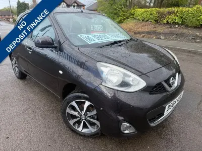 Used Nissan Micra Tekna 80 HP (58 kW) 2014 Black Hatchback