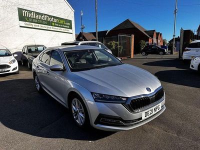 Begagnad Skoda Octavia SE L 116 HK (85 kW) 2021 Silver Halvkombi