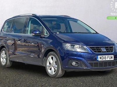 Used Seat Alhambra XCELLENCE 177 HP (130 kW) 2018 Blue MPV