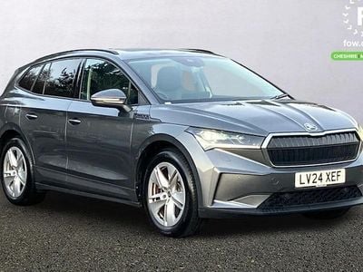 Grey Used 2024 Skoda Enyaq iV SUV | £22,799 (Fair price)