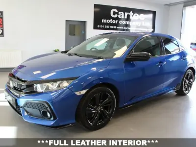 Used Honda Civic Sport 126 HP (92 kW) 2019 Blue Hatchback