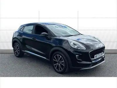 Used Ford Puma Titanium 123 HP (90 kW) 2023 Black SUV