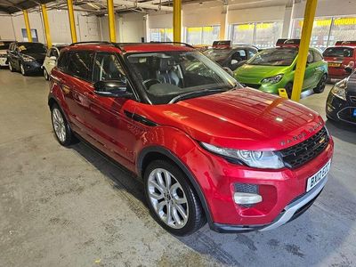 Red Used 2012 Land Rover Range Rover evoque Dynamic Estate | £7,000 (Fair price)