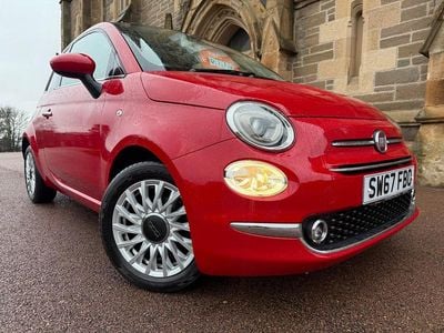 Used Fiat 500 Lounge 69 HP (50 kW) 2018 Red Hatchback