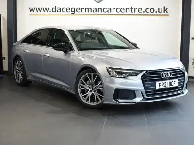 Usado Audi A6 Black Edition 204 CV (150 kW) 2021 Plateado Berlina
