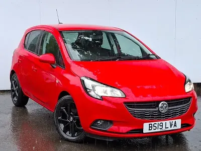 Used Vauxhall Corsa 90 HP (66 kW) 2019 Red Hatchback