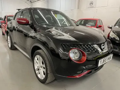 Used Nissan Juke Acenta Premium 110 HP (80 kW) 2015 Black SUV