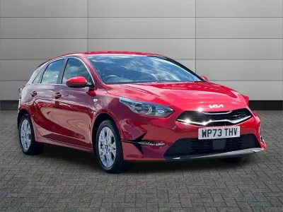 Used Kia Ceed 158 HP (116 kW) 2023 Red Hatchback