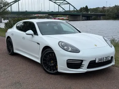 Used Porsche Panamera Turbo S 2015 White Hatchback