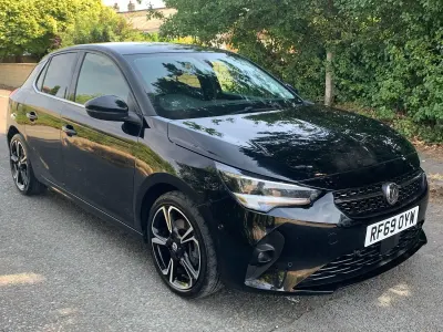 Used Vauxhall Corsa Elite 100 HP (73 kW) 2020 Black Hatchback