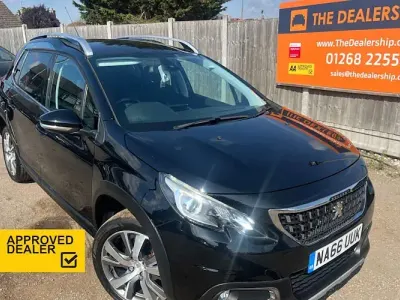Used Peugeot 2008 Allure 99 HP (72 kW) 2016 Black SUV