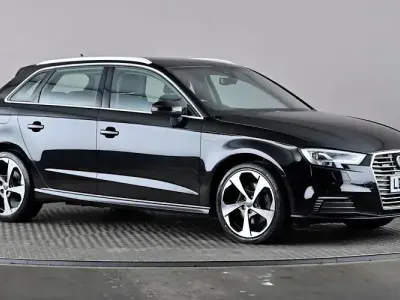 Used Audi A3 e-tron Performance 150 HP (110 kW) 2017 Black Hatchback