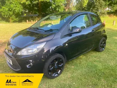 Used Ford Ka Zetec 69 HP (50 kW) 2016 Black Hatchback