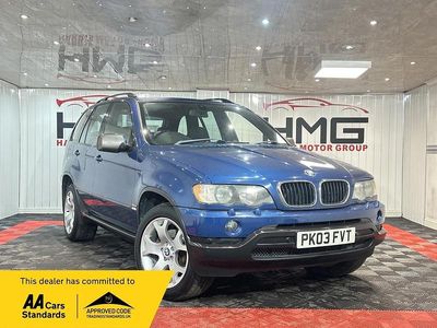 Used BMW X5 Sport Line 184 HP (135 kW) 2003 Blue SUV
