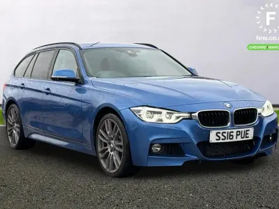 Begagnad BMW 335 M Sport 309 HK (227 kW) 2016 Blå Kombi