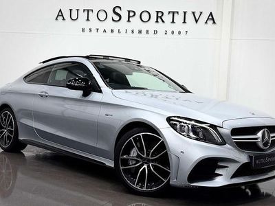 Used Mercedes C43 AMG Premium Plus 390 HP (286 kW) 2022 Silver Coupe