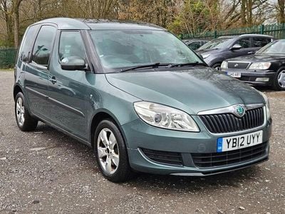 Used Skoda Roomster SE 105 HP (77 kW) 2012 Green MPV