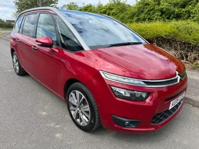 Używany Citroën Grand C4 Picasso Exclusive 115 KM (84 kW) 2015 Czerwony Minivan