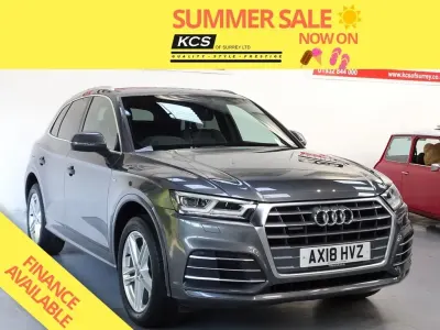 Used Audi Q5 S-Line 190 HP (139 kW) 2018 Grey SUV