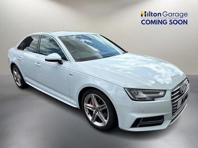 White Used 2017 Audi A4 S-Line Sedan | £12,050 (Good price)