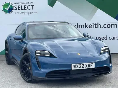 Used Porsche Taycan 419 kW (571 HP) 2022 Blue Sedan