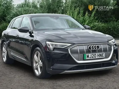 Begagnad Audi e-tron Design 230 kW (313 HK) 2020 Svart SUV