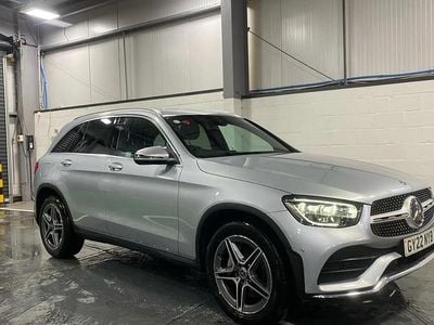 Silver Used 2022 Mercedes GLC300e AMG line SUV | £26,998 (Good price)